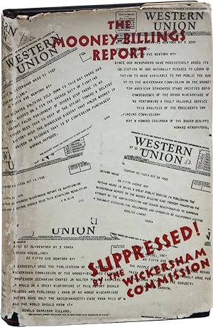 Bild des Verkufers fr The Mooney-Billings Report Suppressed by the Wickersham Commission zum Verkauf von Lorne Bair Rare Books, ABAA