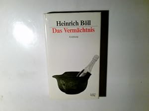 Imagen del vendedor de Das Vermchtnis : Erzhlung. Heinrich Bll a la venta por Antiquariat Buchhandel Daniel Viertel