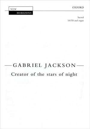 Seller image for Creator Of The Stars Of Night Nh14 Satb for sale by GreatBookPrices