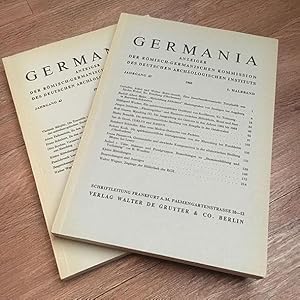 GERMANIA. Anzeiger der Römisch-Germanischen Kommission des Deutschen Archäologischen Instituts. J...