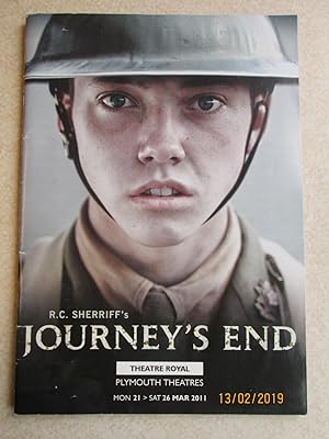 R.C. Sherriff's Journey's End (March 21-26 2011 Theatre Royal Programme)