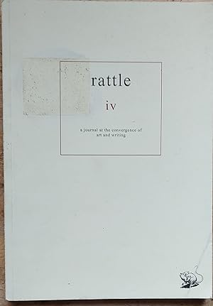 Imagen del vendedor de rattle iv a journal at the convergence of art and writing a la venta por Shore Books