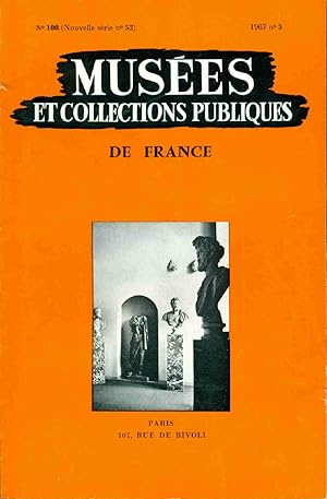 Image du vendeur pour Muses et collections publiques de France. Nouvelle srie no 100 mis en vente par dansmongarage
