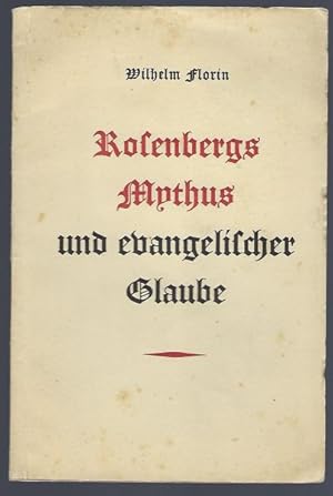 Rosenbergs Mythus und evangelischer Glaube. Ein Gemeindevortrag