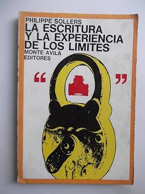 Seller image for La Escritura Y La Experiencia De Los Limites for sale by Libreria Babel