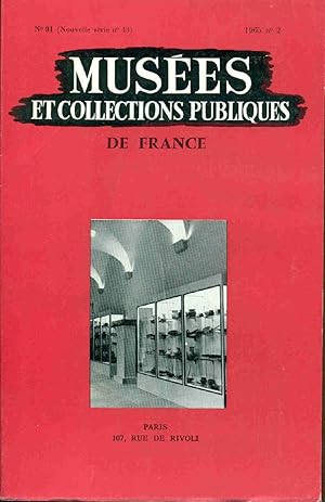 Image du vendeur pour Muses et collections publiques de France . Nouvelle srie no 91 mis en vente par dansmongarage