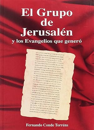 Imagen del vendedor de Grupo de jerusalen y los evangelios que genero a la venta por Imosver