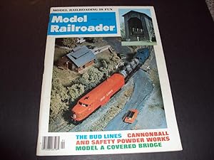Model Railroader Apr 1977 The Bud Lines, Cannonball and Safety Powder