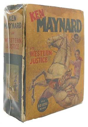 Immagine del venditore per KEN MAYNARD IN WESTERN JUSTICE venduto da Rare Book Cellar