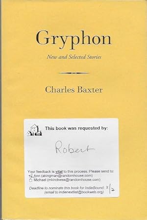 Seller image for Gryphon - New and Selected Stories - Uncorrected Bound Galley (ARC) for sale by Bittersweet Books