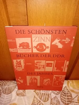 Die "Schönsten Bücher der Deutschen Demokratischen Republik" des Jahres 1983 Herausgegeben vom Bö...