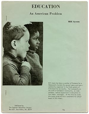 Bild des Verkufers fr Education: An American Problem zum Verkauf von Between the Covers-Rare Books, Inc. ABAA