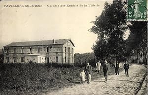 Bild des Verkufers fr Ansichtskarte / Postkarte Pavillons sous Bois Seine Saint Denis, Colonie des enfants de la Villette zum Verkauf von akpool GmbH