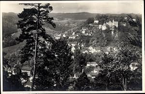 Bild des Verkufers fr Ansichtskarte / Postkarte Egloffstein Frnkische Schweiz, Gesamtansicht zum Verkauf von akpool GmbH