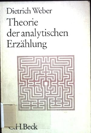 Bild des Verkufers fr Theorie der analytischen Erzhlung. Edition Beck zum Verkauf von books4less (Versandantiquariat Petra Gros GmbH & Co. KG)