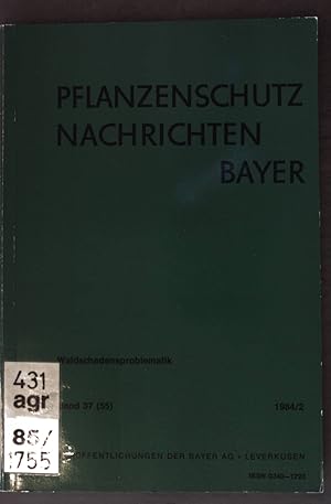Immagine del venditore per Waldschadensproblematik; in: Pflanzenschutz Nachrichten Bayer, Band 37 (55); venduto da books4less (Versandantiquariat Petra Gros GmbH & Co. KG)