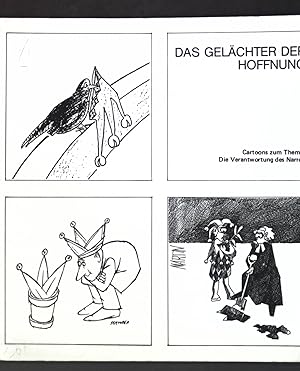 Bild des Verkufers fr Das Gelchter der Hoffnung: Cartoons zum Thema Die Verantwortung des Narren; zum Verkauf von books4less (Versandantiquariat Petra Gros GmbH & Co. KG)
