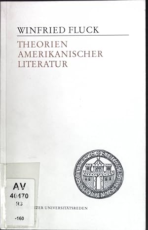 Immagine del venditore per Theorien amerikanischer Literatur. Konstanzer Universittsreden ; 160 venduto da books4less (Versandantiquariat Petra Gros GmbH & Co. KG)