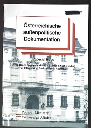 Bild des Verkufers fr The Ozone Treaties and their Influence on the Building of International Environmental Regimes; in: Special Issue sterreichische auenpolitische Dokumentation; zum Verkauf von books4less (Versandantiquariat Petra Gros GmbH & Co. KG)