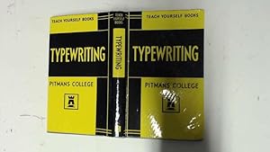 Bild des Verkufers fr Teach Yourself Books. Typewriting zum Verkauf von Goldstone Rare Books