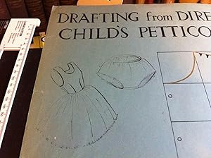 1940/50's childs petticoat drafting from direct measurements art design clothes