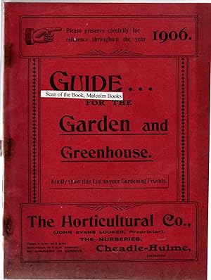 Guide for the garden and greenhouse, (Price Guide, Catalogue)