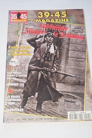 Seller image for MAGAZINE 39 45 N115 PANZER RUSSIE KURT MEYER MARIUPOL HONGRIE HEIMDAL for sale by Librairie RAIMOND