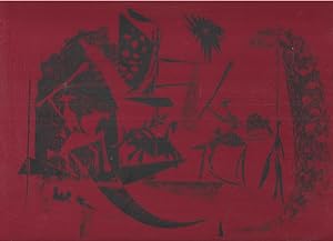 A LOS TOROS AVEC PICASSO - Texte de Jaime Sabartes - Quatre lithographies originales de Pablo Pic...