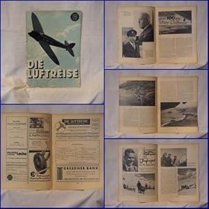 Imagen del vendedor de Die Luftreise. Zeitschrift fr Luftverkehr, Lufttouristik und Flugsport. Mit Nachrichten der Deutschen Lufthansa A. G. und des Aero-Club von Deutschland. IV. Jahrgang. Heft 10. Berlin, Oktober 1935. a la venta por terrahe.oswald