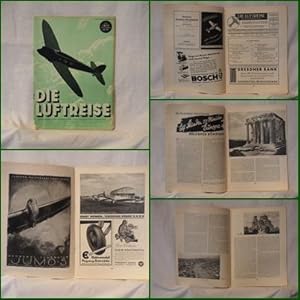 Imagen del vendedor de Die Luftreise. Zeitschrift fr Luftverkehr, Lufttouristik und Flugsport. Mit Nachrichten der Deutschen Lufthansa A. G. und des Aero-Club von Deutschland. IV. Jahrgang. Heft 7. Berlin, Juli 1935. a la venta por terrahe.oswald