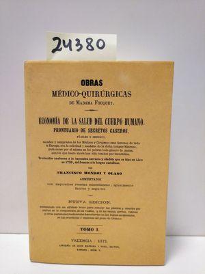Seller image for OBRAS MDICO-QUIRRGICAS DE MADAMA FOUQUET (1872) for sale by Librera Circus