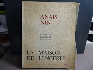 Image du vendeur pour La maison de l'inceste. ( House of incest ). mis en vente par Tir  Part