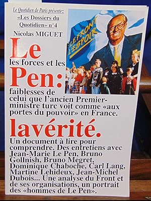 Image du vendeur pour Le pen la vrit mis en vente par librairie le vieux livre