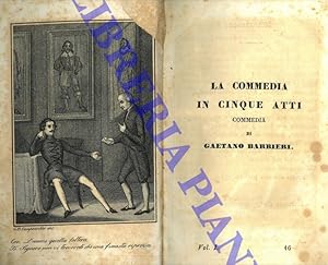 La commedia. In cinque atti. Luisa Strozzi. Dramma storico.