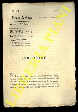 Circolare in merito all'incendio dei terreni non atti alla coltura.