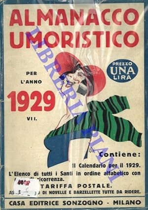 Almanacco Umoristico per l'anno 1929.