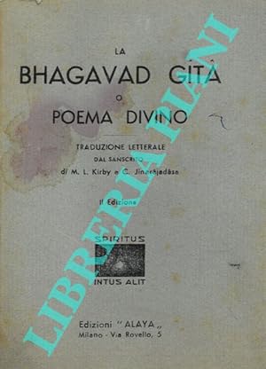 La Bhagavad gita o poema divino.