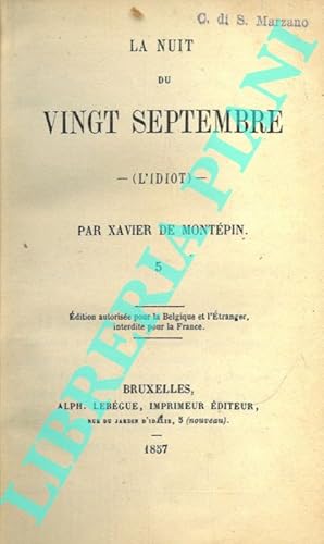 La nuit di vingt septembre (L'Idiot) .