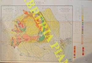Republica Socialista Romania. Harta geologica.