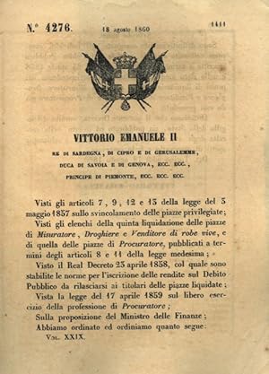 relativo agli elenchi . di Misuratore, Droghiere e Venditore di robe vive.