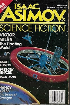 Imagen del vendedor de Isaac ASIMOV'S Science Fiction: April, Apr. 1989 a la venta por Books from the Crypt
