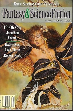 Imagen del vendedor de The Magazine of FANTASY AND SCIENCE FICTION (F&SF): June 1992 a la venta por Books from the Crypt