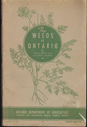 Seller image for The Weeds of Ontario Bulletin 409 for sale by Ron Barrons