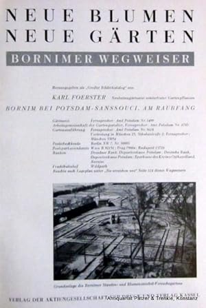 Bornimer Wegweiser. Herausgegeben als "Großer Bilderkatalog" von Karl Foerster, Neuheitengärtnere...