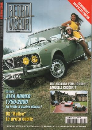 Revue rétroviseur n° 163 : alfa roméo 1750-2000 DS rallye