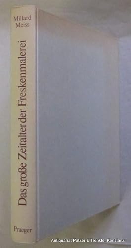 Imagen del vendedor de Das groe Zeitalter der Freskenmalerei. Aus dem Amerikanischen von Werner Mittlmeier. Mnchen, Edition Praeger, 1971. Gr.-4to. Mit zahlreichen, ganzseitigen u. farbigen Abbildungen. 243 S. Or.-Pp.; dieser etwas gebrunt. a la venta por Jrgen Patzer