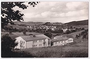 Bild des Verkufers fr AK Schullandheim Berschweiler der Mittelschule in Neunkirchen Marpingen 1962 gelaufen zum Verkauf von GAENSAN Versandantiquariat