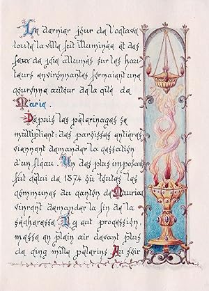 Seller image for Notre-Dame des Miracles. Fte de mai. for sale by Librairie Pierre Adrien Yvinec