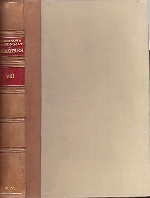 Imagen del vendedor de Mmoires. Edition nouvelle publie sous la direction de Raoul Vze, d'apres le texte de l'edition pinceps Leizpig-Bruxelles-Paris ( 1826-1838 ), Variantes et commentaires historiques et critiques. Tome VIII a la venta por LIBRERA GULLIVER