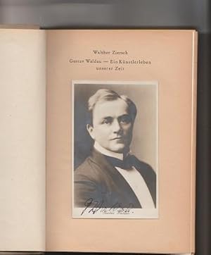 Imagen del vendedor de GUSTAV WALDAU (1871-1958) deutscher Schauspieler, Staatsschauspieler, 1941 wurde ihm die Goethe-Medaille fr Kunst und Wissenschaft verliehen. In der Endphase des Zweiten Weltkriegs nahm ihn Adolf Hitler im August 1944 in die Gottbegnadeten-Liste der wichtigsten Knstler auf. a la venta por Herbst-Auktionen